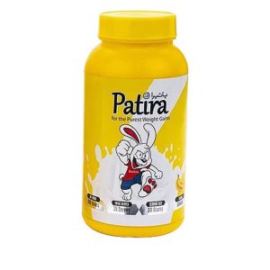 پودر افزایش وزن 300 گرمی پاتیرا(موزی)