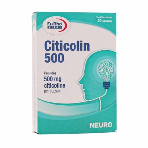 قرص سیتی کولین 500 میلی گرم یوروویتال 30 عدد