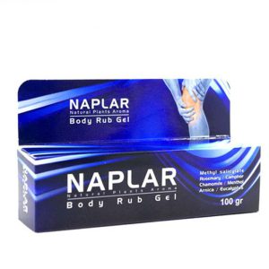 ژل خنک کننده بدن ناپلار رستاک طب پایا ۱۰۰ گرم